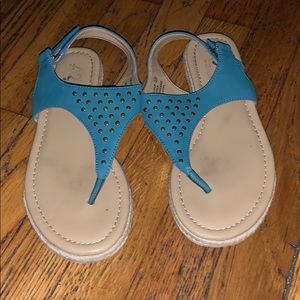 Blue Sandals